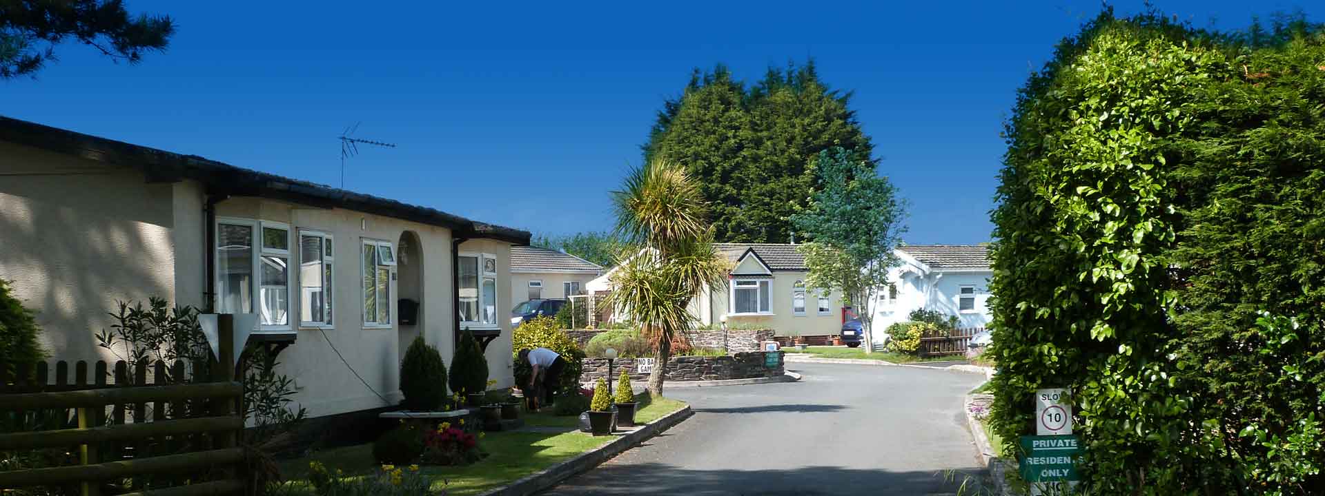 Park Homes, Caravan Site and Touring Pitches, Bodmin, Cornwall